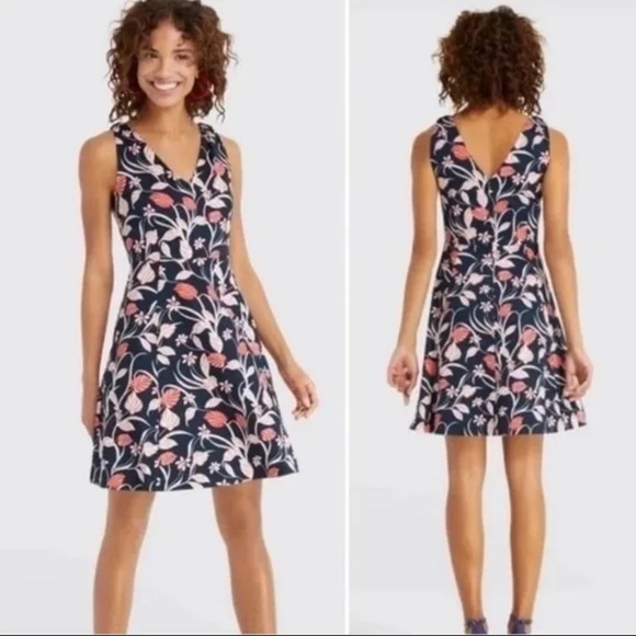 Draper James Floral Sleeveless Sundress - Picture 1 of 6